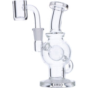 Mini Clear Bent Neck Dab Rig