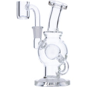 Mini Clear Bent Neck Dab Rig