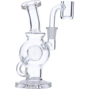 Mini Clear Bent Neck Dab Rig