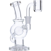 Mini Clear Bent Neck Dab Rig