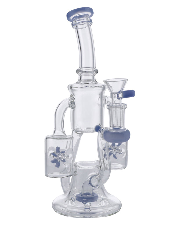 Water Pipe w/Bowl & Quartz-Milky Purple(RCL-S-047MPP)