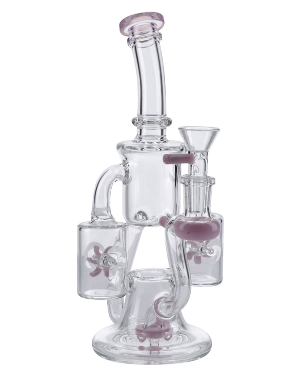 Water Pipe w/Bowl & Quartz-Milky Pink(RCL-S-047MP)