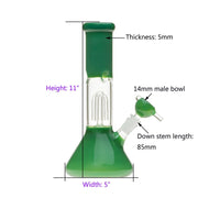 Dopezilla "Hedorah" 11" Waterpipe