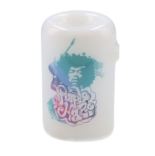 Rock Legends Jimi Purplehaze Sherlock Pipe White 6 in.