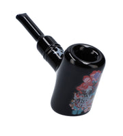 Jimi Rainbow Haze 6" Black Hammer Sherlock Pipe