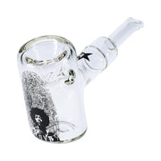 Jimi Hendrix Love 6" Clear Hammer Sherlock Pipe