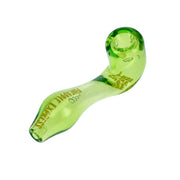 Puff Puff Pass Strain Pineapple Express Sherlock Pipe Green 4 in.