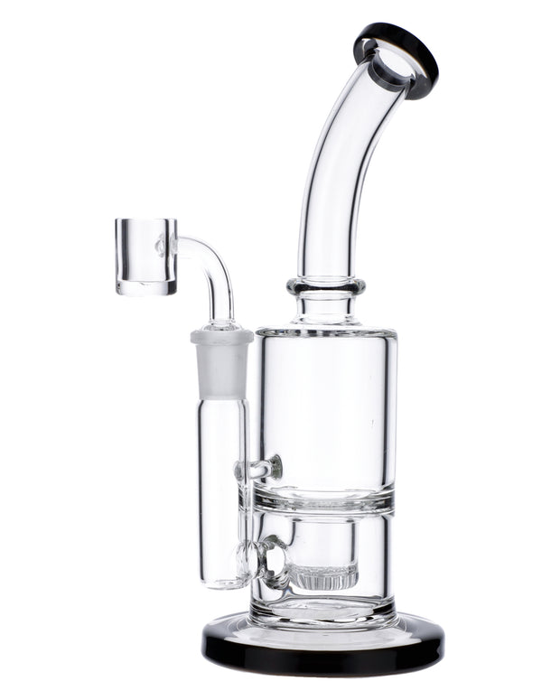 Bubbler Rig-Transparent Black-8 in