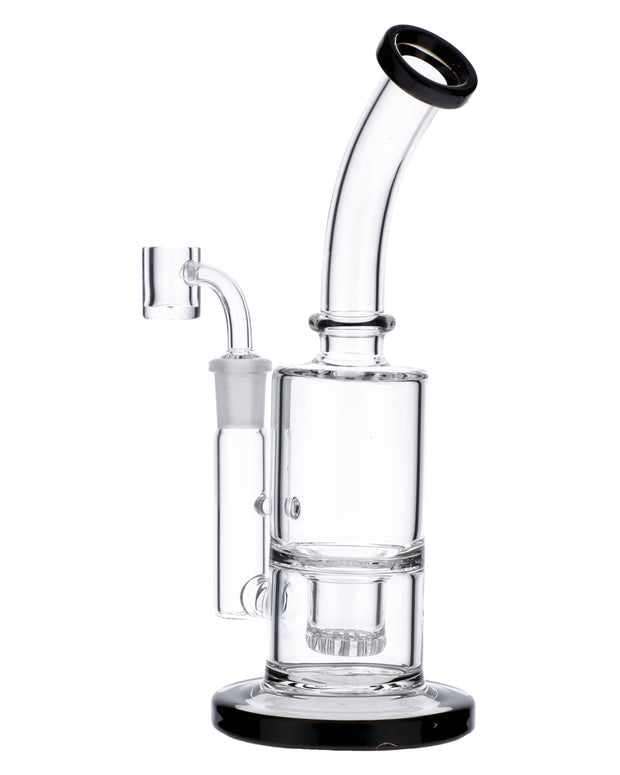 Bubbler Rig-Transparent Black-8 in