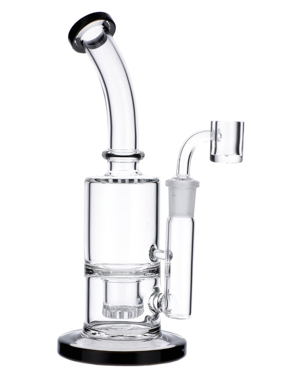 Bubbler Rig-Transparent Black-8 in