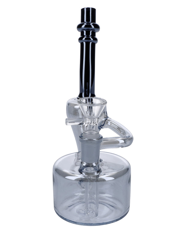 Electronic Painting Bubbler w/Bowl & Quartz-Smoke-6in(RCL-S-Y01SK)