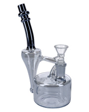 Electronic Painting Bubbler w/Bowl & Quartz-Smoke-6in(RCL-S-Y01SK)