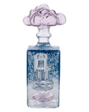 Bubbler w/Quartz-Blue-7in(RCL-S-002DB)