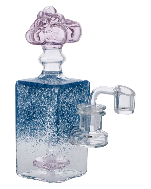 Bubbler w/Quartz-Blue-7in(RCL-S-002DB)