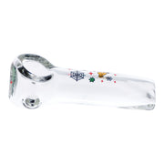 4" White Widow Hand Pipe - Clear