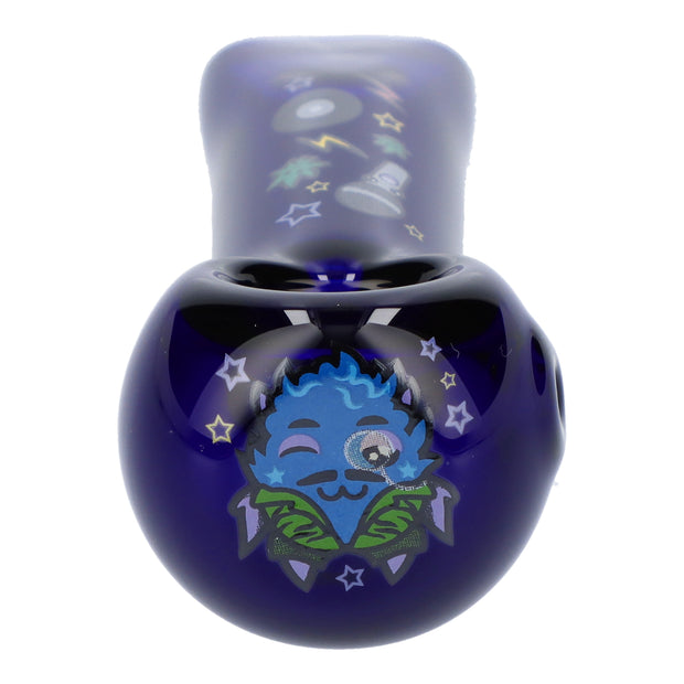 4" Granddaddy Purple Hand Pipe - Dark Blue