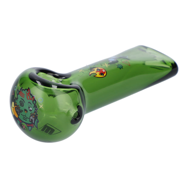 4" GG4 Hand Pipe - Transparent Green