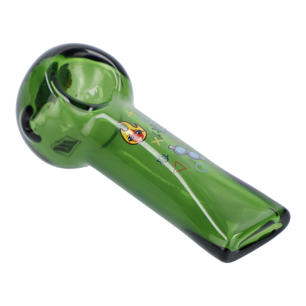 4" GG4 Hand Pipe - Transparent Green