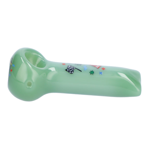 4" Sour Diesel Hand Pipe - Milky Green