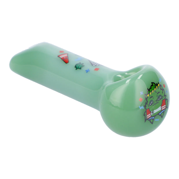 4" Sour Diesel Hand Pipe - Milky Green