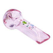 4" Pink Kush Hand Pipe - Transparent Pink