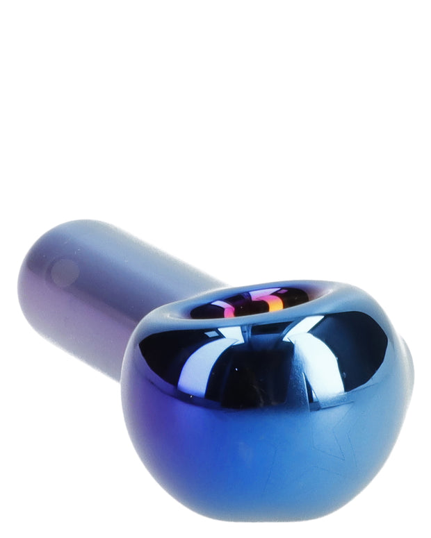 Famous X-Sapphire Fumed Spoon Hand Pipe-Blue-3in