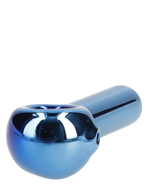 Famous X-Sapphire Fumed Spoon Hand Pipe-Blue-3in