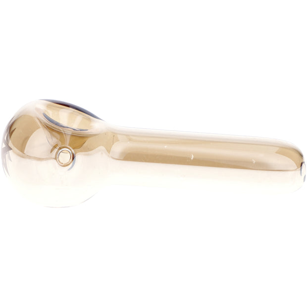 Famous X 3" Gold Fumed Spoon Hand Pipe