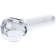 Famous X 3" Chrome Fumed Spoon Hand Pipe