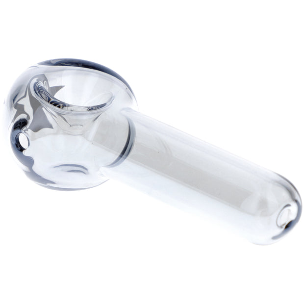 Famous X 3" Chrome Fumed Spoon Hand Pipe