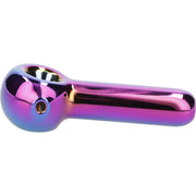 Famous X 3" Rainbow Prism Fumed Spoon Hand Pipe