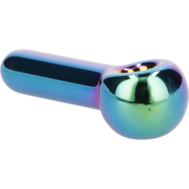 Famous X 3" Rainbow Prism Fumed Spoon Hand Pipe