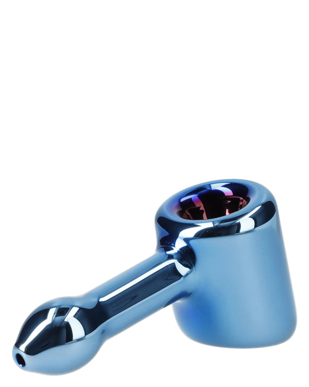 Famous X-Sapphire Fumed Hammer Pipe-Blue-4in.