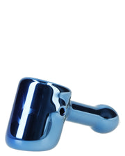 Famous X-Sapphire Fumed Hammer Pipe-Blue-4in.