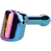 Famous X-Prism Fumed Hammer Pipe-Rainbow-4in.