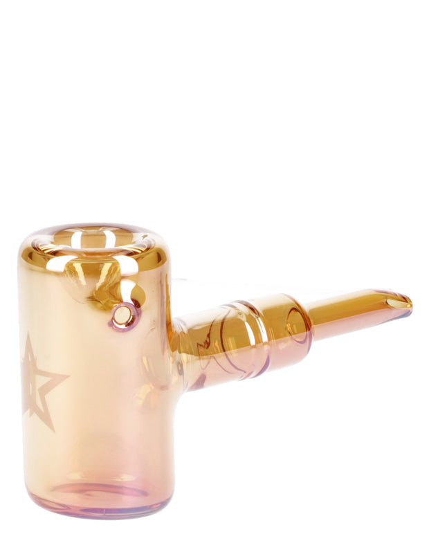 Famous X-Lava Fumed Large Sherlock Pipe-Orange-5in.