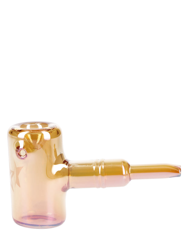 Famous X-Lava Fumed Large Sherlock Pipe-Orange-5in.