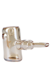 Famous X-Gold Fumed Large Sherlock Pipe-Gold-5in.