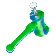 Silicone Hammer Pipe with Glass Bowl & Secret Storage