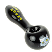 Black Cat 4" Spoon Pipe
