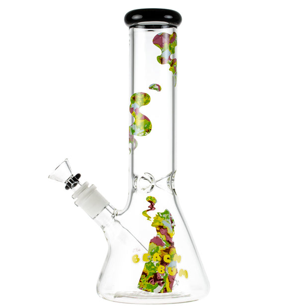 BEACH BUM MOON DOG 12 IN BEAKER WATER PIPE