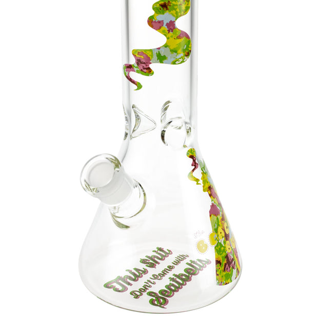 BEACH BUM MOON DOG 12 IN BEAKER WATER PIPE