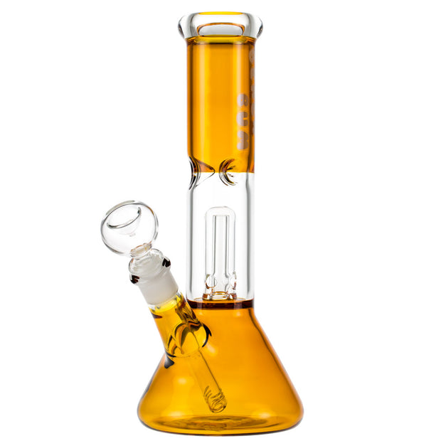 BEACH BUM YELLOW 12 IN BEAKER WATER PIPE
