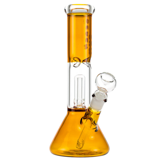 BEACH BUM YELLOW 12 IN BEAKER WATER PIPE