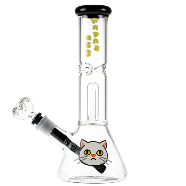 BEACH BUM CAT 12 IN BEAKER WATER PIPE