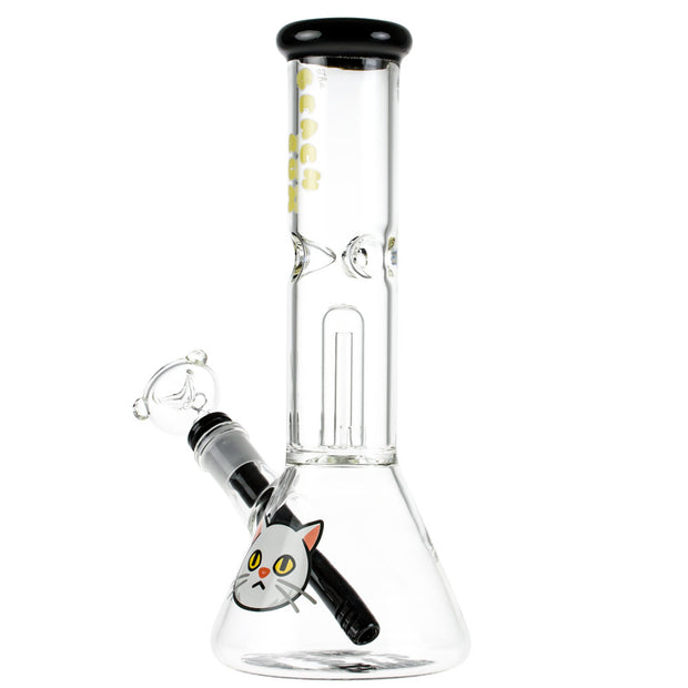 BEACH BUM CAT 12 IN BEAKER WATER PIPE