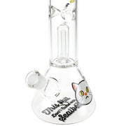 BEACH BUM CAT 12 IN BEAKER WATER PIPE