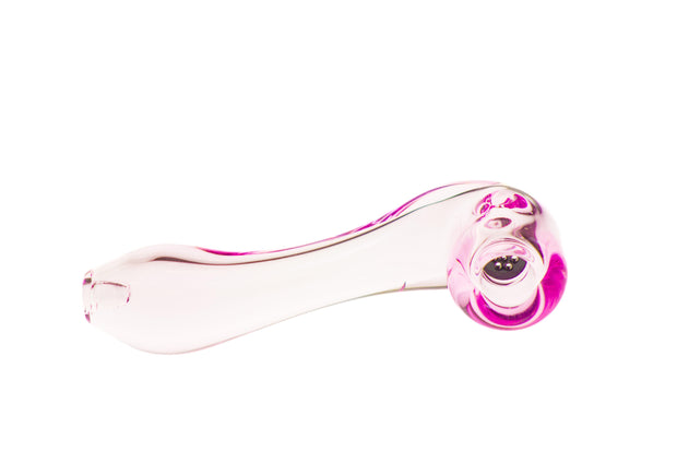 Glass Sherlock Pipe with Screen