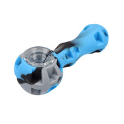 Silicone pipe with Glass Bowl Dab Tool and Secret Storage assorted