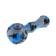 Silicone pipe with Glass Bowl Dab Tool and Secret Storage assorted